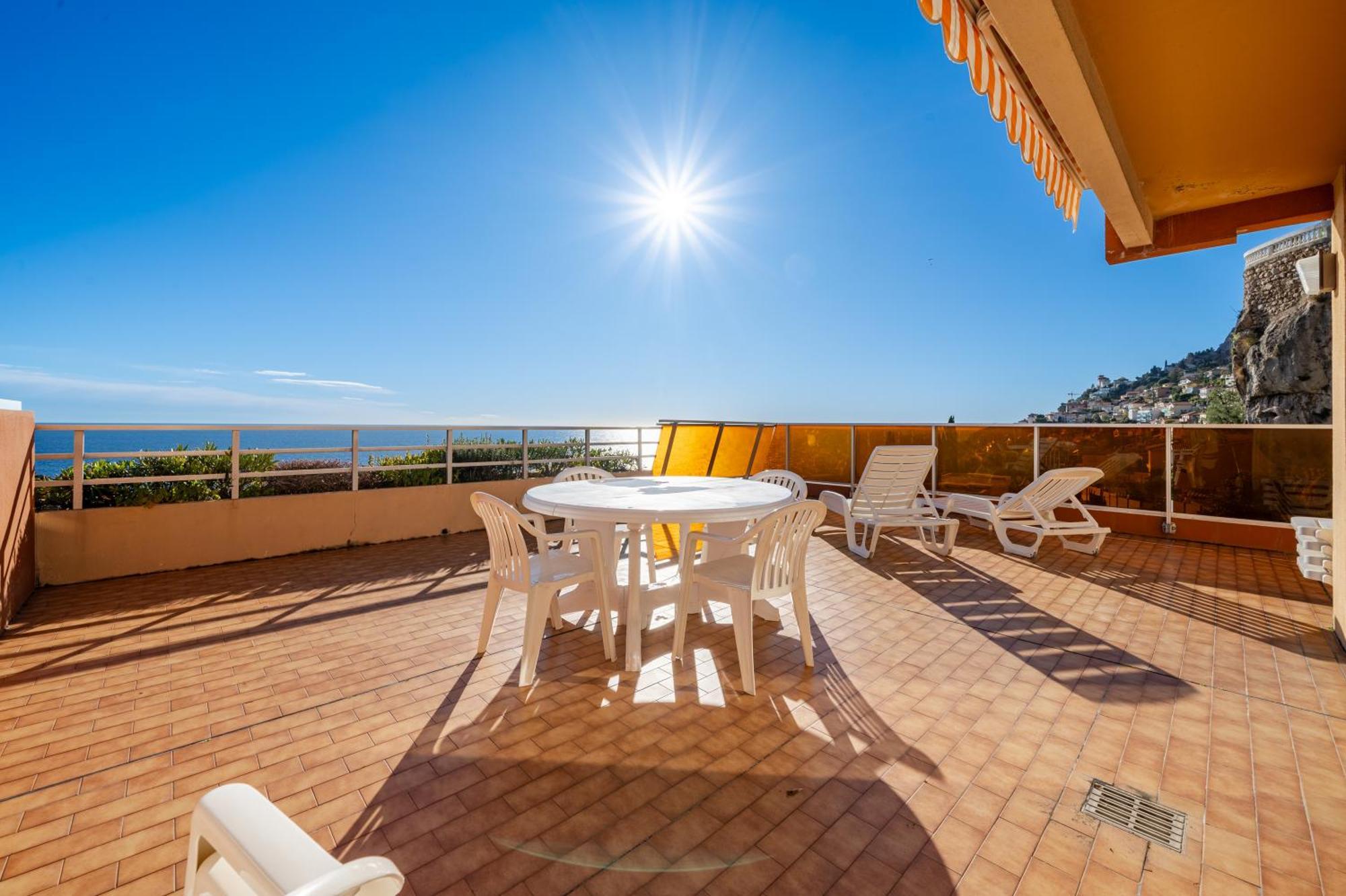 Residence "Le Golfe Bleu" Roquebrune-Cap-Martin Exterior foto