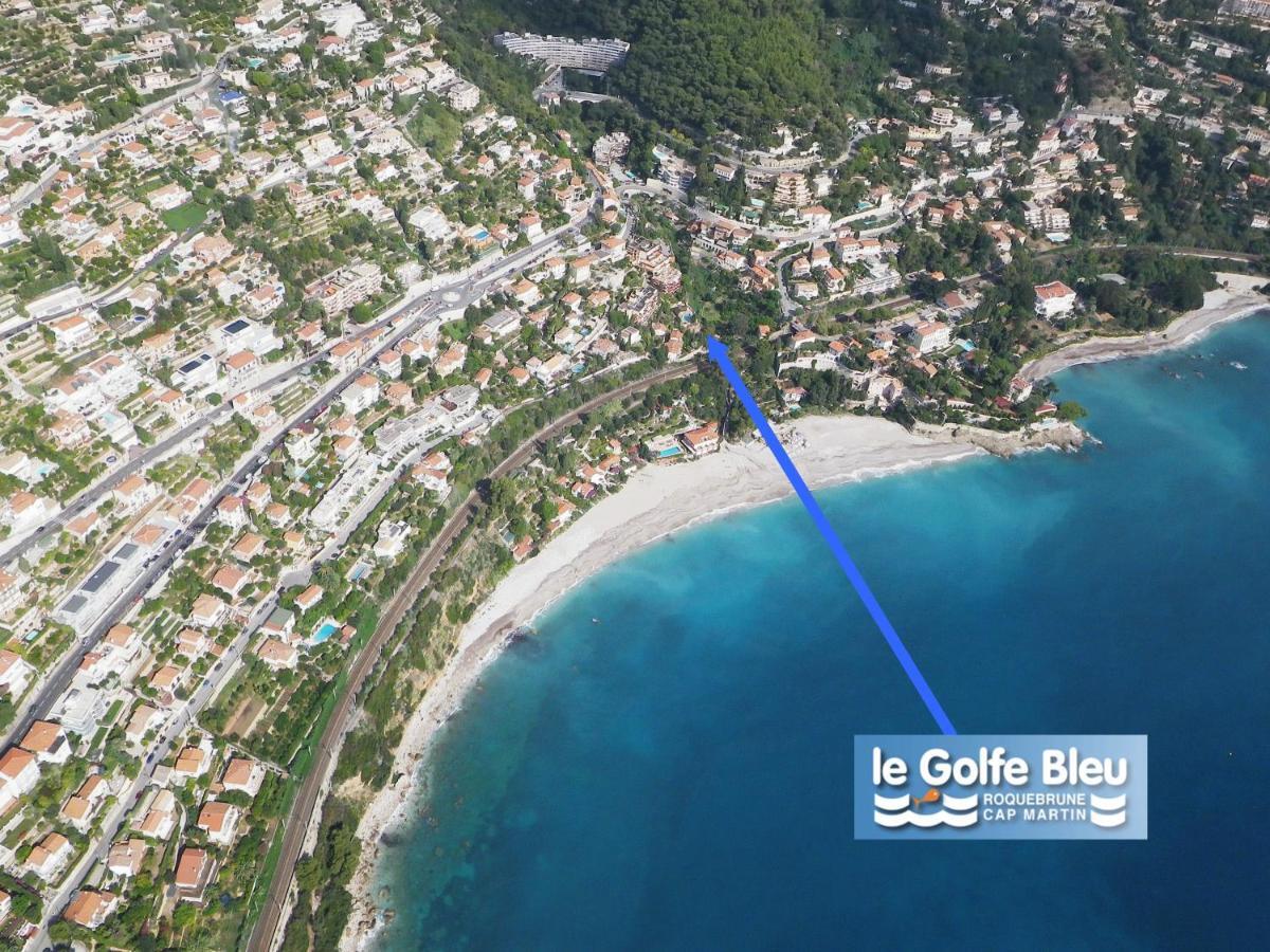 Residence "Le Golfe Bleu" Roquebrune-Cap-Martin Exterior foto
